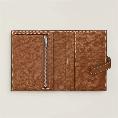 hermes wallet orange and blue|Hermes wallet price list.